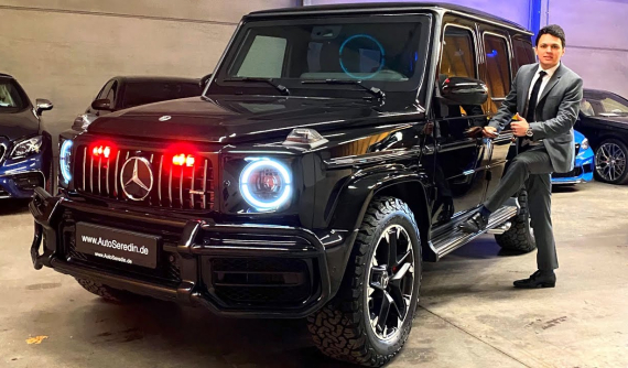 Soi cận cảnh nội và ngoại thất của Mercedes-AMG G63 2021 bọc giáp chống đạn cấp tổng thống