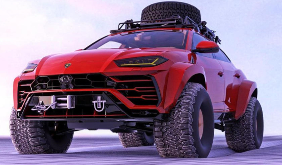 Nếu được chuyển đổi thành xe chuyên dụng off-road, Lamborghini Urus chắc sẽ trông như thế này