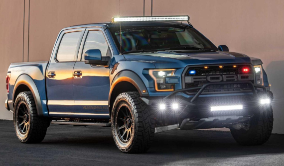 "Quái thú" Hennessey VelociRaptor bọc giáp chống đạn AK-47 và thuốc nổ được ra mắt