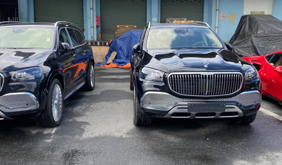 Cặp đôi Mercedes-Maybach GLS 600 2021 có tổng trị giá hơn 32 tỷ đồng về Việt Nam "ăn Tết"
