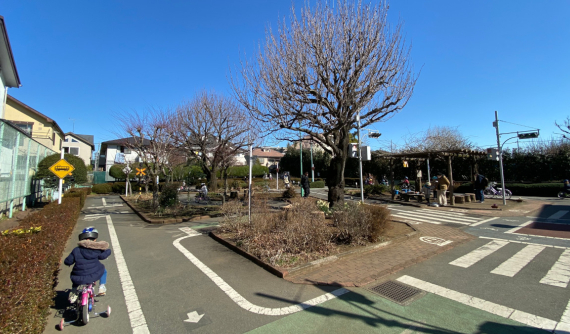 Trẻ em ở Nhật Bản học về luật giao thông và an toàn đường bộ tại các "công viên giao thông" như này