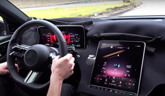 Mercedes-Benz C-Class 2022 lộ nội thất như S-Class trước khi ra mắt vào cuối tháng này