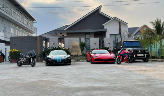Ngắm bộ sưu tập xe đắt đỏ của người chơi lan đột biến tại Củ Chi