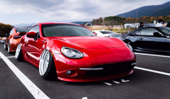 Ngắm chiếc Toyota 86 Style Cb độ phong cách gầm thấp "stance" cực độc