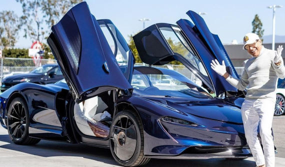 "Ông trùm" nhà đất tậu thêm siêu xe phiên bản Hermes thứ ba, lần này là McLaren Speedtail