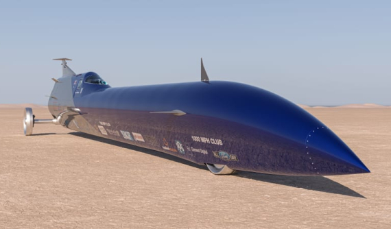 Aussie Invader 5R - Chiếc xe lắp động cơ tên lửa 200.000 mã lực, khả năng đạt 1.609 km/h trong 22 giây
