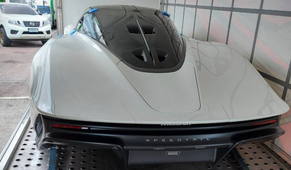 Siêu xe 3 chỗ ngồi McLaren Speedtail đầu tiên đến Thái Lan, giá ước tính hơn 145 tỷ đồng