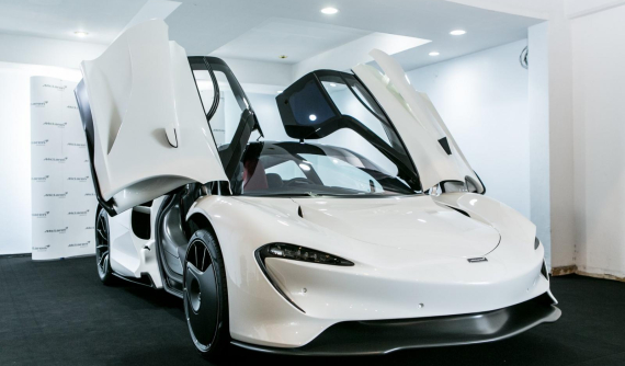 Cận cảnh "nhan sắc" siêu xe 3 chỗ ngồi McLaren Speedtail nhiều khả năng sẽ định cư ở Thái Lan