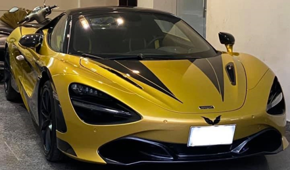 McLaren 720S Spider màu vàng Solis Elite được chủ nhân Đà Nẵng khoác bộ áo lạ mắt