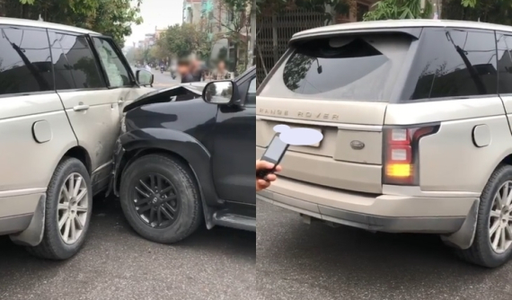 Video: Toyota Fortuner tông móp cửa Range Rover ở giao lộ, túi khí khiến người xem bất ngờ