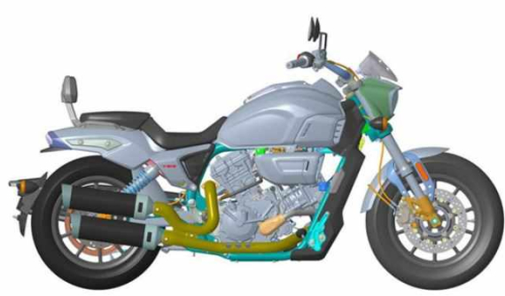 Thêm một hãng xe lạ tại Trung Quốc ra mắt mô tô phân khối lớn hoành tráng sử dụng cỗ máy V-twin