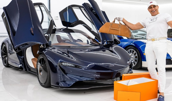 Khám phá phụ kiện Hermes làm riêng tặng Manny Khoshbin, chủ nhân của McLaren Speedtail Hermes độc nhất