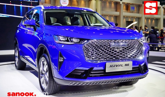 Cận cảnh SUV tiết kiệm xăng Haval H6 Hybrid 2021 - đối thủ mới của Honda CR-V tại Đông Nam Á