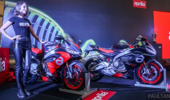 Sportbike hạng trung Aprilia RS660 cập bến thị trường Malaysia với giá 333 triệu đồng