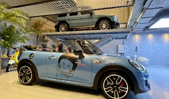 Video: Cường "Đô-la" thay áo cho MINI John Cooper Works trùng màu với Mercedes-AMG G63 của vợ