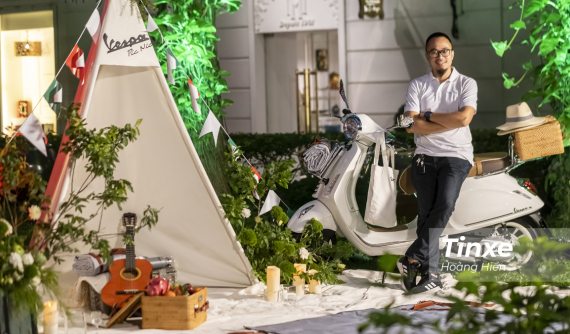 Vespa Primavera Picnic - Xe tay ga thời trang với số lượng giới hạn dành cho khách hàng Việt Nam