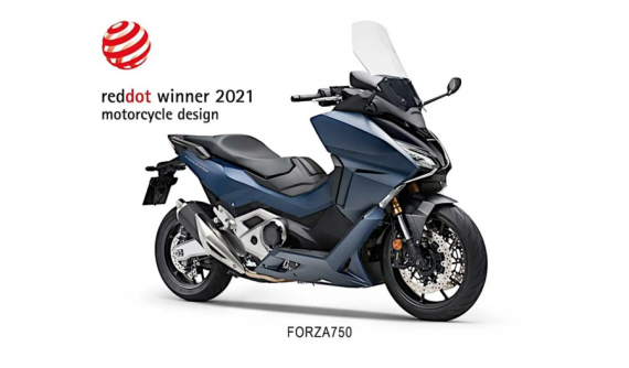 Xe tay ga hoành tráng Honda Forza 750 thắng giải thiết kế của năm 2021