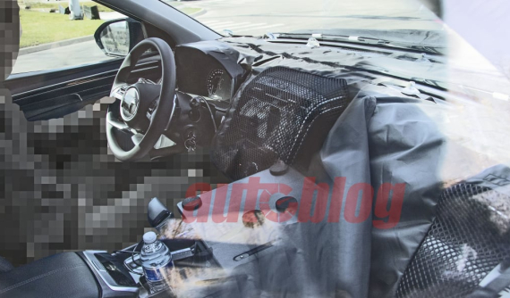 Xe bán tải Hyundai Santa Cruz 2022 lộ thiết kế nội thất giống Tucson thế hệ mới