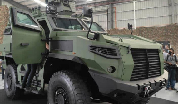 Mildef Tarantula HMAV 4x4 - Mẫu xe quân sự bọc thép cơ động cao đầu tiên của Malaysia