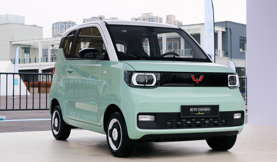 Ngắm hình ảnh "bằng xương, bằng thịt" của mẫu ô tô 4 chỗ siêu rẻ Wuling Hongguang Mini EV Macaron 2021