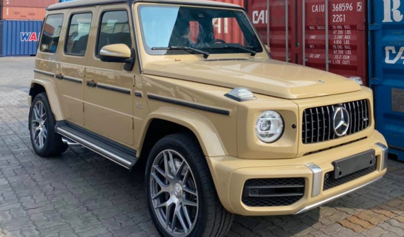 Mercedes-AMG G63 2021 màu lạ về Việt Nam, nội thất cũng độc không kém