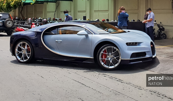 Bugatti Chiron thứ 3 dạo phố Campuchia, giá có thể hơn 85 tỷ đồng