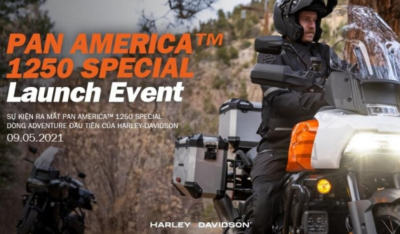 Adventure "đẳng cấp" Harley-Davidson Pan America 1250 chốt ngày ra mắt tại Việt Nam