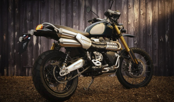 Triumph Scrambler 1200 2021 hé lộ với phiên bản đặc biệt Steve McQueen khá "bảnh"