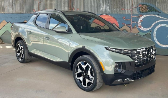 Hyundai Santa Cruz 2022 lộ hình ảnh ngoài đời thực, nếu về Việt Nam hứa hẹn sẽ gây sốt