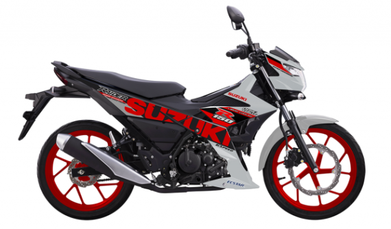 Côn tay đẳng cấp Suzuki Raider 150 ra mắt thêm bộ màu mới cho phiên bản 2021