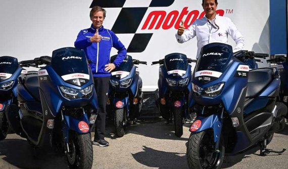 Yamaha Nmax 125 sẽ trở thành xe tay ga hỗ trợ trong các trường đua MotoGP