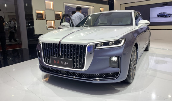 Sedan cỡ lớn Hồng Kỳ H9+ có thêm phiên bản Hoa Lan Trắng "sang chảnh" hơn