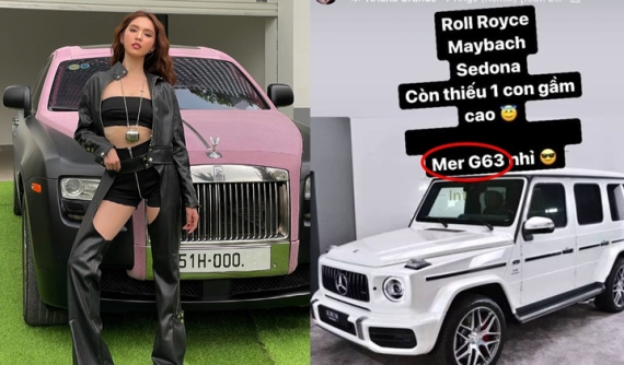 Mới mua Rolls-Royce Ghost, "nữ hoàng nội y" Ngọc Trinh phấn đấu sớm tậu SUV hạng sang Mercedes-AMG G63