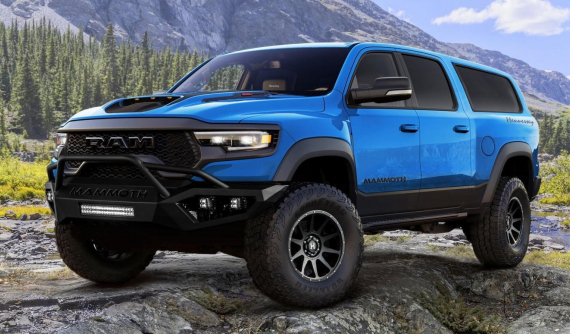 Hennessey Mammoth 1000 - "Quái vật" SUV độ từ bán tải Ram 1500 TRX với công suất trên 1.000 mã lực