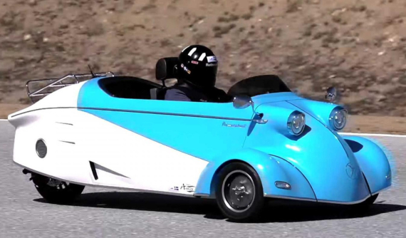 Messerschmitt - nhà sản xuất máy bay Thế Chiến II - phục sinh mẫu xe 3 bánh KR ngộ nghĩnh