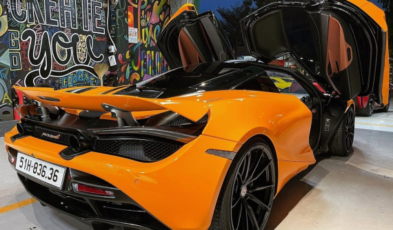 Cận cảnh McLaren 720S độ mâm HRE mới về đội của nhà giàu Vũng Tàu