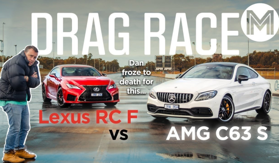 Liệu Lexus RC F có thể đua drag thắng Mercedes-AMG C63 S mạnh hơn? Hãy xem video này