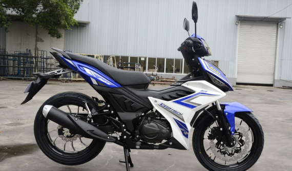 Hãng xe Trung Quốc ra mắt xe côn tay "con lai" giữa Honda Winner và Yamaha Exciter