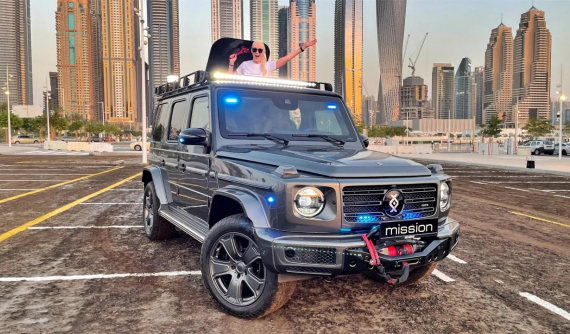 Khám phá tận tay từng trang bị của xe bọc giáp cực sang Mercedes-AMG G63 Brabus Invicto
