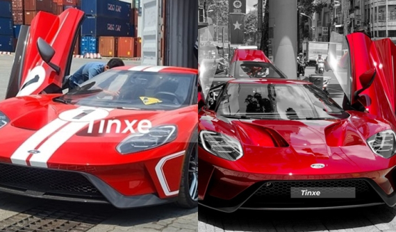 Cặp đôi siêu xe Ford GT về nước khiến giới nhà giàu châu Á choáng trước sự chịu chơi của đại gia Việt