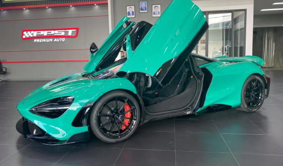 McLaren 765LT về Lào với màu sơn độc nhất Đông Dương