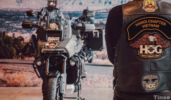 Harley-Davidson Pan America 1250 - Xe Adventure bạc tỷ đầu tiên tại miền Bắc gia nhập HOG Hanoi Chapter