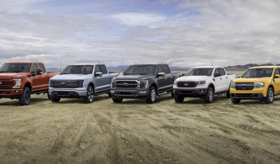 Bán tải Ford Maverick 2022 nhỏ đến đâu so với Ranger và F-150?