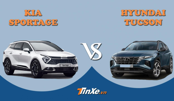 So sánh Kia Sportage và Hyundai Tucson 2022: Nội chiến SUV cỡ C xứ Hàn