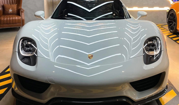 "Nhan sắc" của siêu phẩm Porsche 918 Spyder độc nhất vô nhị tại Việt Nam