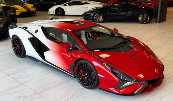 Đại lý Lamborghini Thụy Sĩ khoe siêu xe giới hạn Sian với cách phối màu 2 "thái cực"