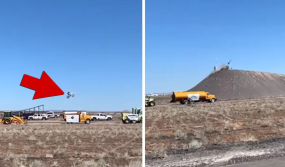 Stunter Alex Harvill tử nạn sau cú "bay" 46 mét bằng xe cào cào