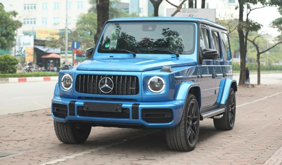 Chủ vườn lan đột biến Bình Phước tậu Mercedes-AMG G63 sau khi bán siêu xe Lamborghini mui trần