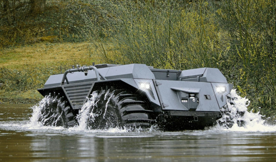 Mission Master XT - Mẫu xe quân sự đi mọi địa hình, trang bị tính năng tự lái và lốp không ngại thủng