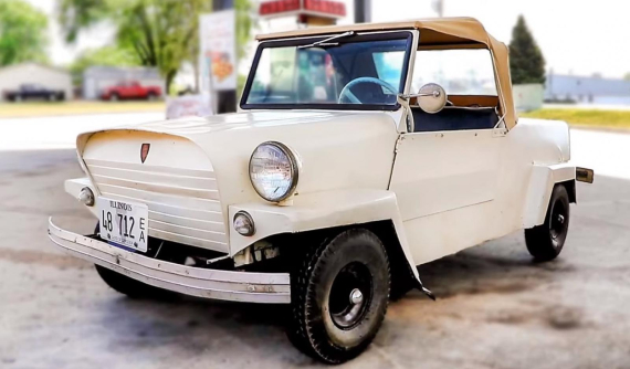 King Midget - Mẫu xe tí hon, trang bị động cơ 1 xi-lanh, giá rẻ 500 USD hiếm ai biết của người Mỹ